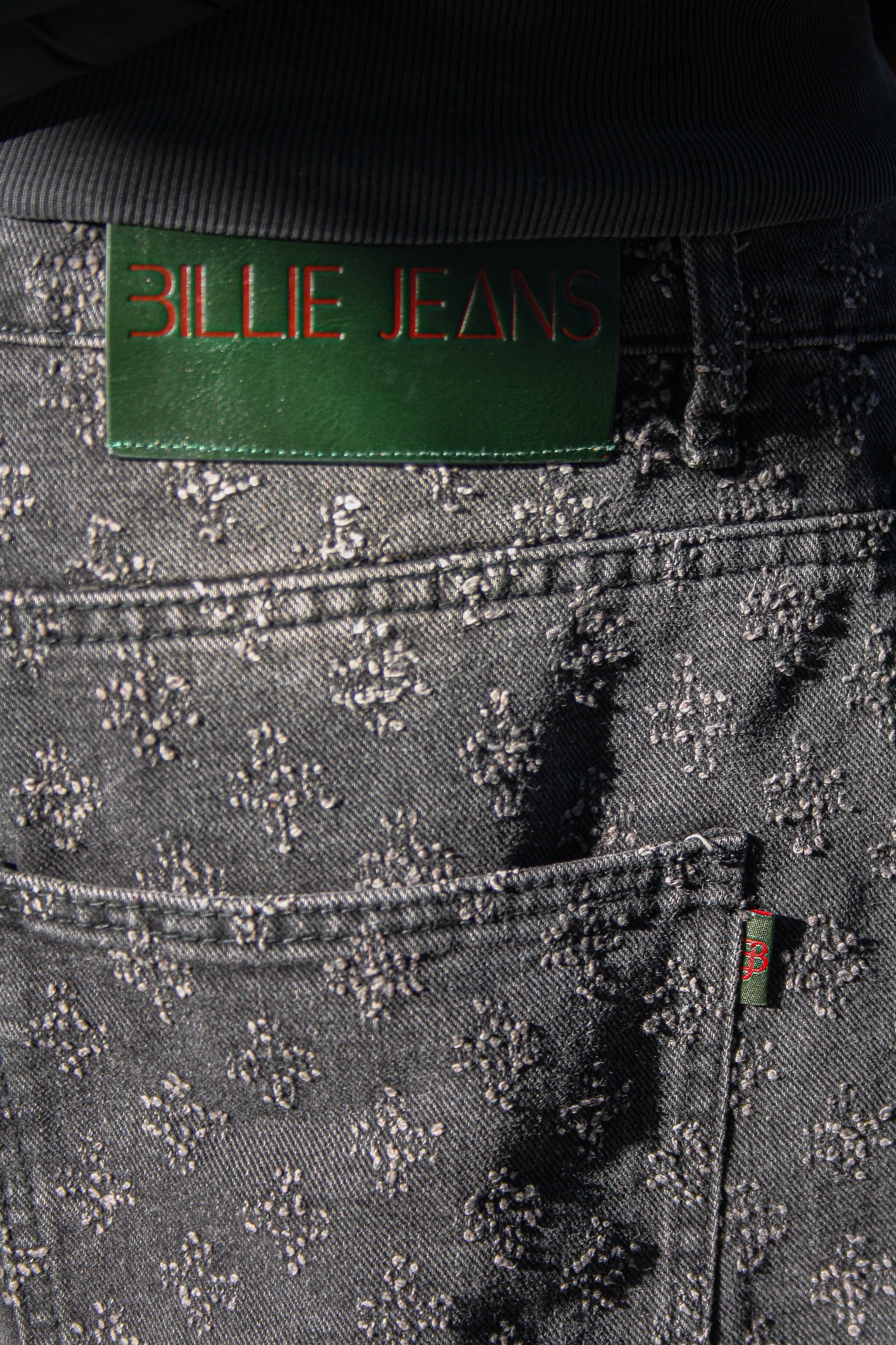 Billie Jeans etichetta pantaloncini streetwear op
