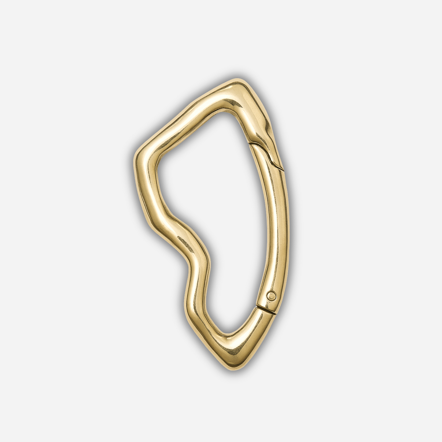 Carabiner Keychain Gold