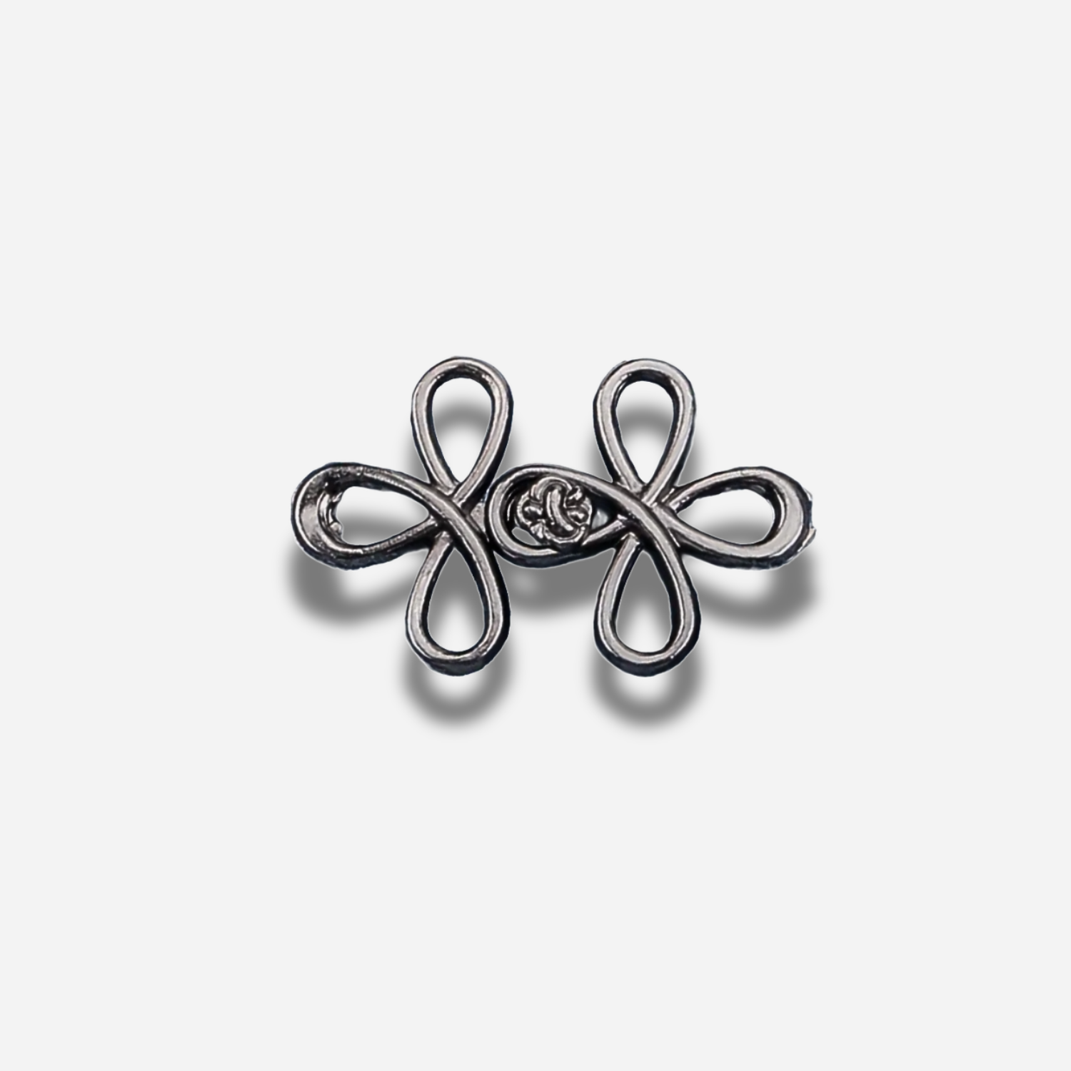 Sculpted Waist Knot Gun Black