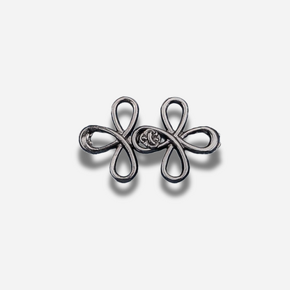 Sculpted Waist Knot Gun Black